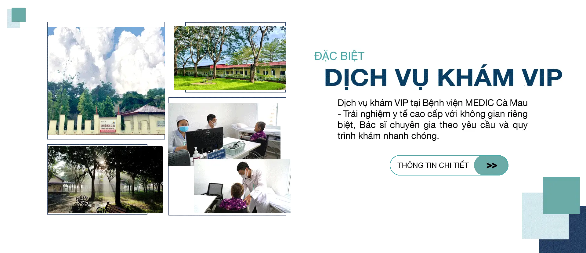 Dịch vụ khám VIP tại BV Medic Cà Mau